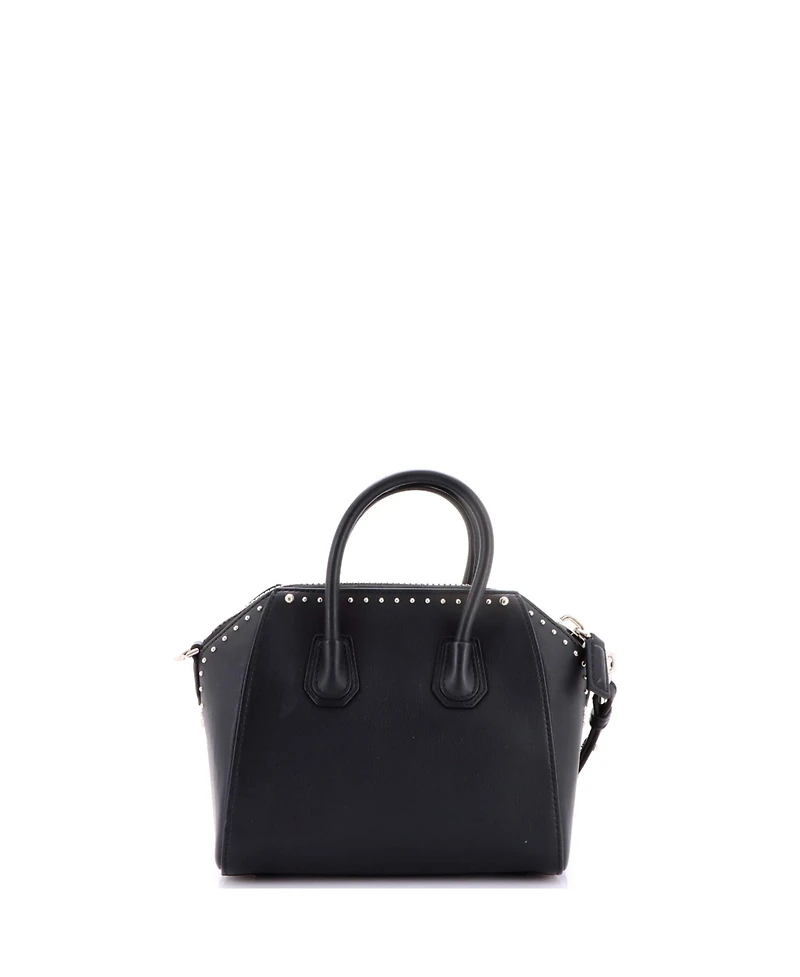 Pre-Owned Givenchy Mini Antigona Bag Studded Leather