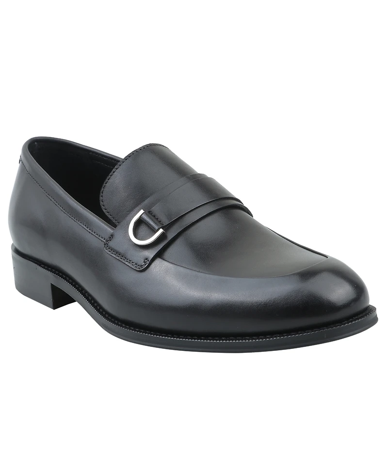 Alfani Men's Marekk Leather Slip-On Dress Loafers, Macy's Exclusive