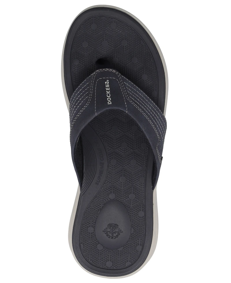 Dockers Men's Cabana Slip-On Thong Sandals