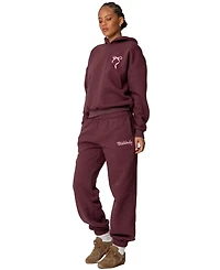 Edikted Women's Sasha Bow Detail Sweatpants