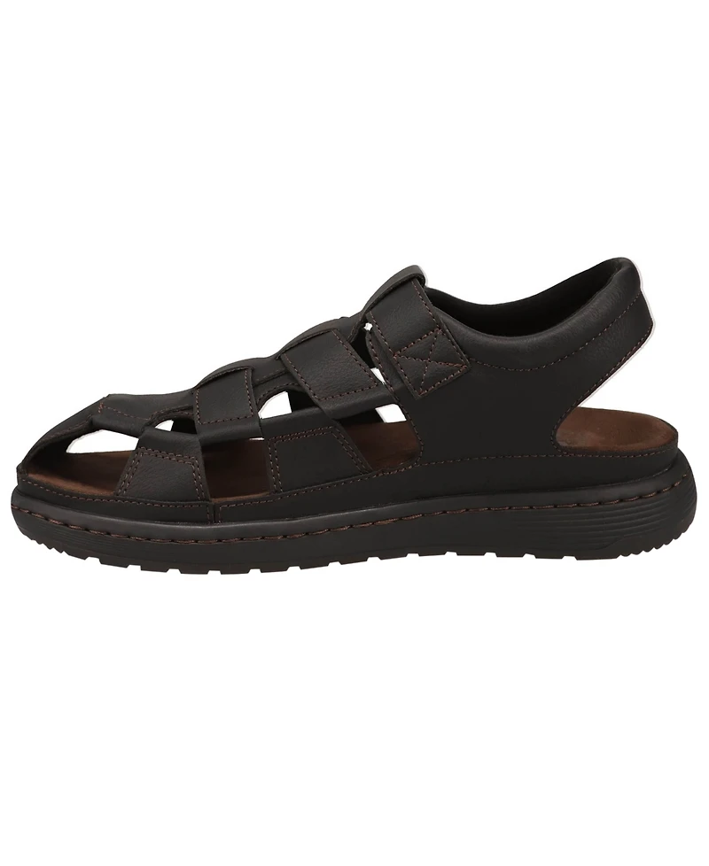 Dockers Men's Sarasota Tumbled Open Toe Sandals