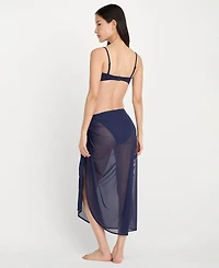 Good American Women's Mesh Midi Cover-Up Sarong
