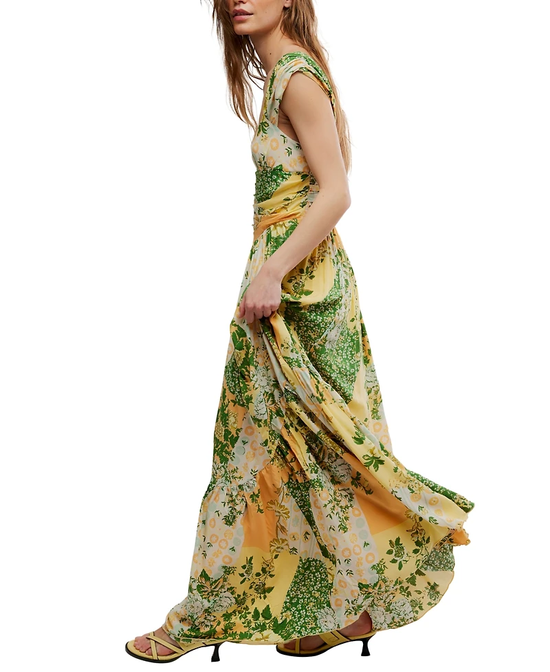 Free People Women's Sasha Sleeveless Scoop Neck Maxi Dress