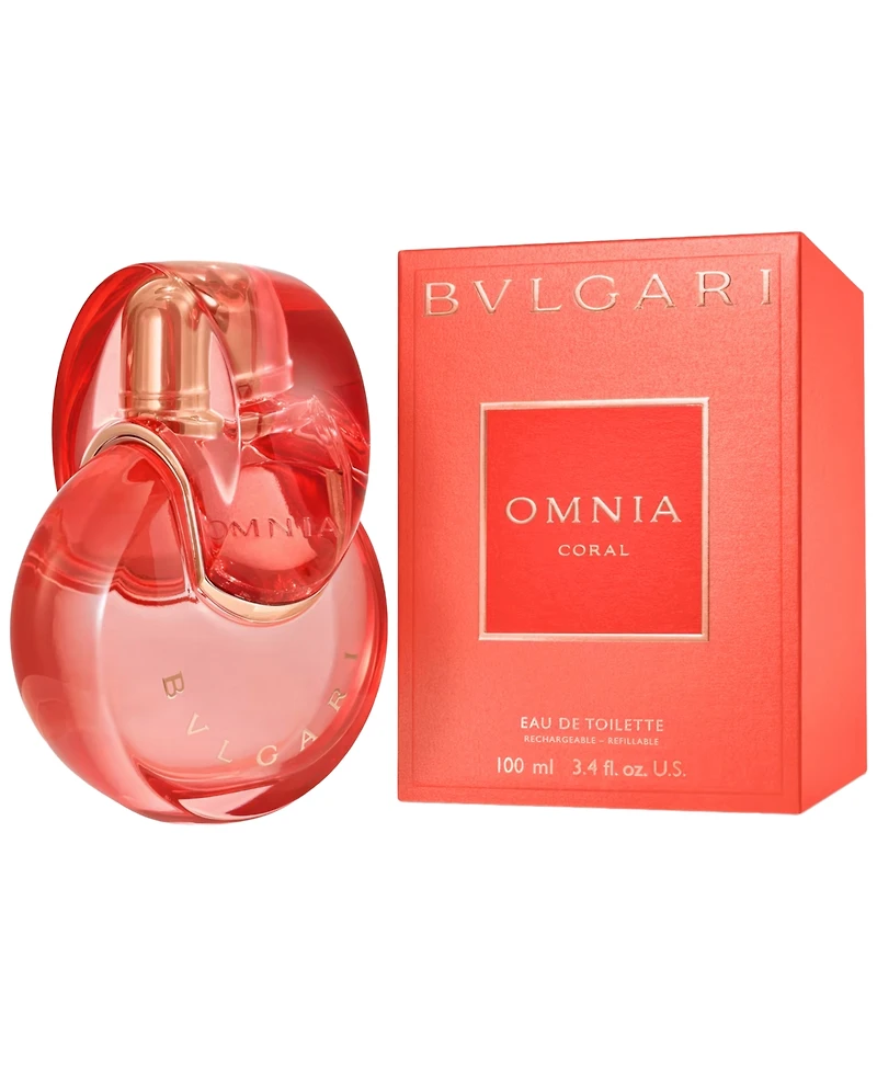 Bvlgari Omnia Coral Eau De Toilette, 3.4 oz.