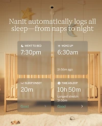 Nanit Pro Smart Baby Monitor and Floor Stand (V2)