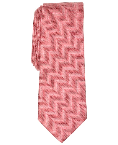 Bar Iii Men's Melange Chevron Solid Tie, Exclusively at Macy's