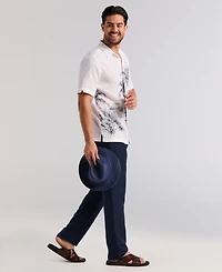 Cubavera Men's Island Scenic Print Shirt