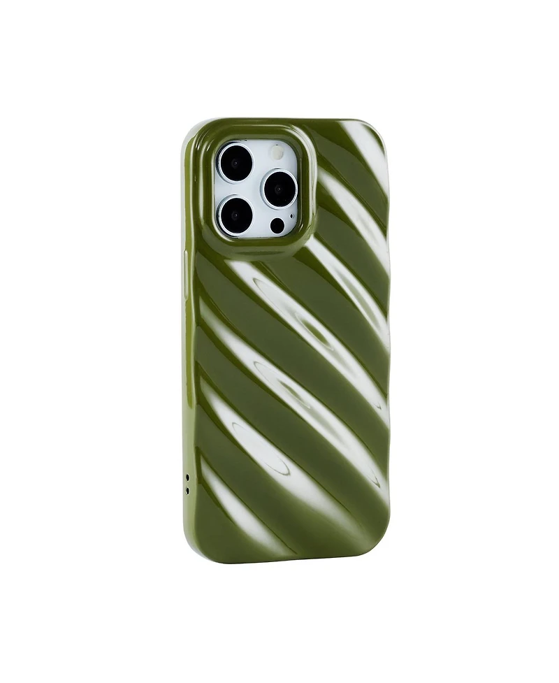 Auramma Green Silk Look iPhone 14 Pro Case