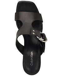Calvin Klein Women's Vevia Block Heel Sandals