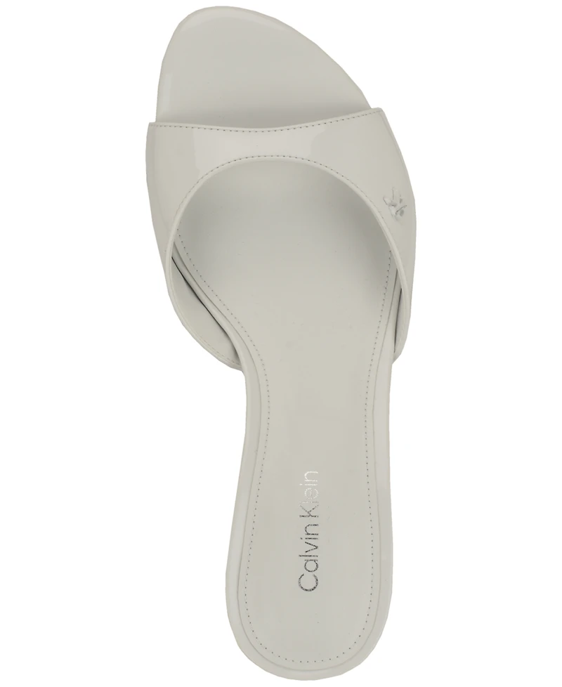 Calvin Klein Women's Vixie Kitten Heel Dress Sandals