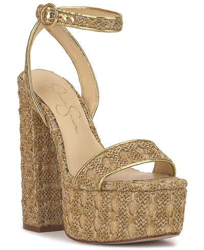 Jessica Simpson Women's Axtyn Platform Block-Heel Sandals