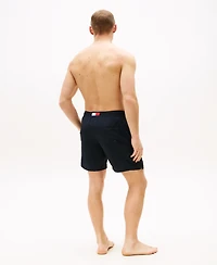 Tommy Hilfiger Men's Long Drawstring 7" Swim Trunks