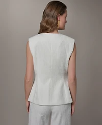 Donna Karan New York Women's Belted Vest