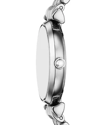 Emporio Armani Women's Quartz Two-Hand Silver Stainless Steel Watch, 28mm