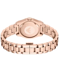Emporio Armani Women's Quartz Three-Hand Rose Gold Stainless Steel Watch, 32mm