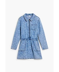 Desigual Girls Girls's Denim Cotton Dress