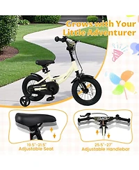 Mecale Kids Bike Sport Bicycle with Removable Training Wheels