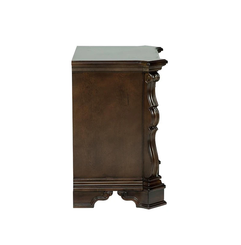 Liberty Furniture Industies, Inc Arbor Place Night Stand in Brownstone