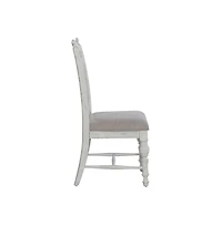 Liberty Furniture River Place Panel Back Side Chair in Pine Solids & Veneers