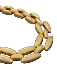 Donna Karan Gold-Tone Chunky Link Collar Necklace