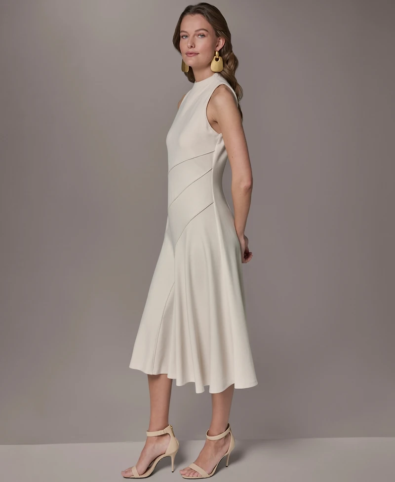 Donna Karan New York Women's Mock Neck Dress