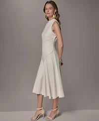 Donna Karan New York Women's Mock Neck Dress