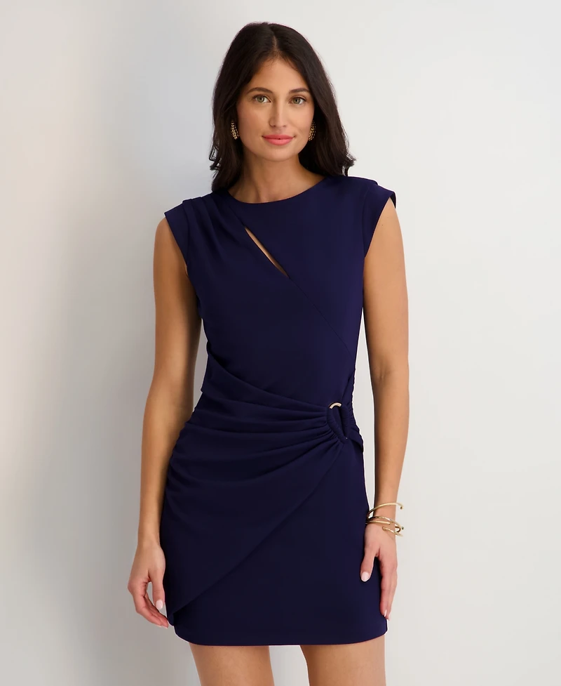 Siena Women's Keyhole Neck Short Dress