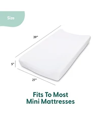 The Peanutshell Celestial Multi 3-Pack Fitted Playard Sheets