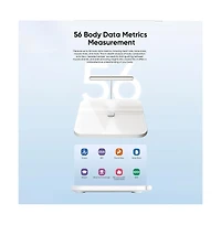 Sugift Smart Body Fat Scale with WiFi & Bluetooth, 56 Data Metrics
