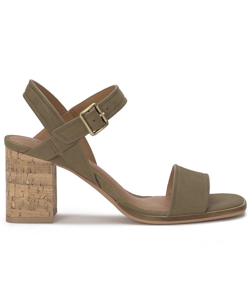 Lucky Brand Women's Hallia Block Heel Sandals