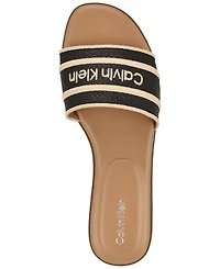 Calvin Klein Women's Kendell Flat Slip-On Sandals