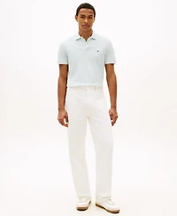 Tommy Hilfiger Men's Regular-Fit Tipped Linen Polo Shirt