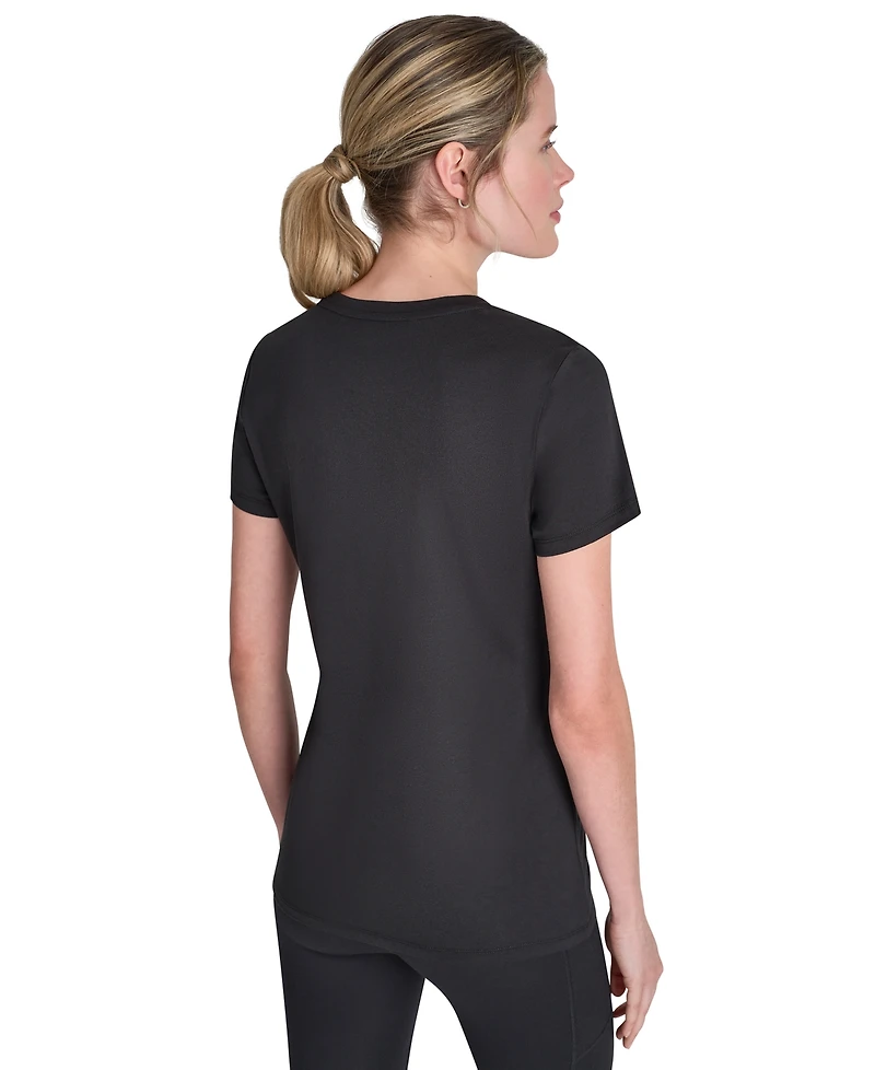 Dkny Sport Women's Foil Logo T-Shirt