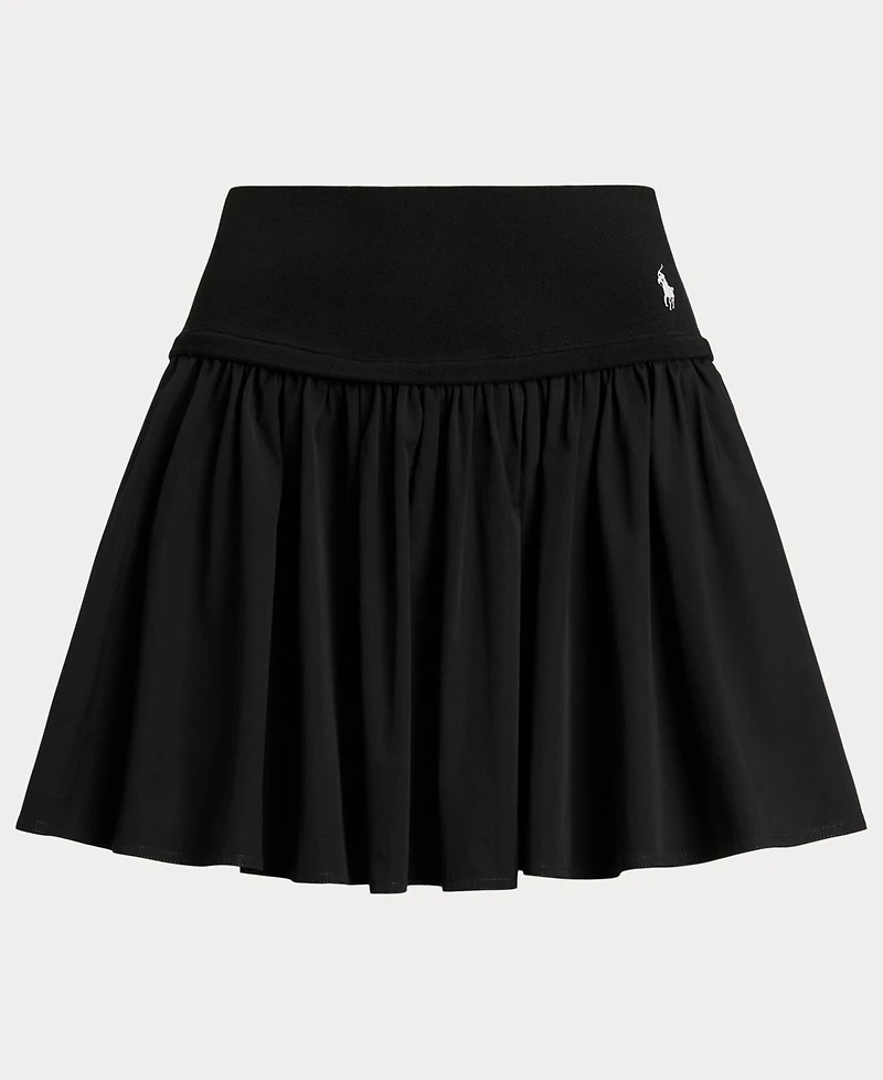 Polo Ralph Lauren Women's Mid-Rise Flounce A-Line Mini Skirt