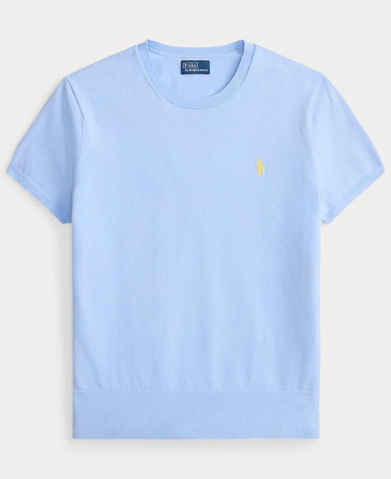 Polo Ralph Lauren Women's Short-Sleeve Crewneck Sweater