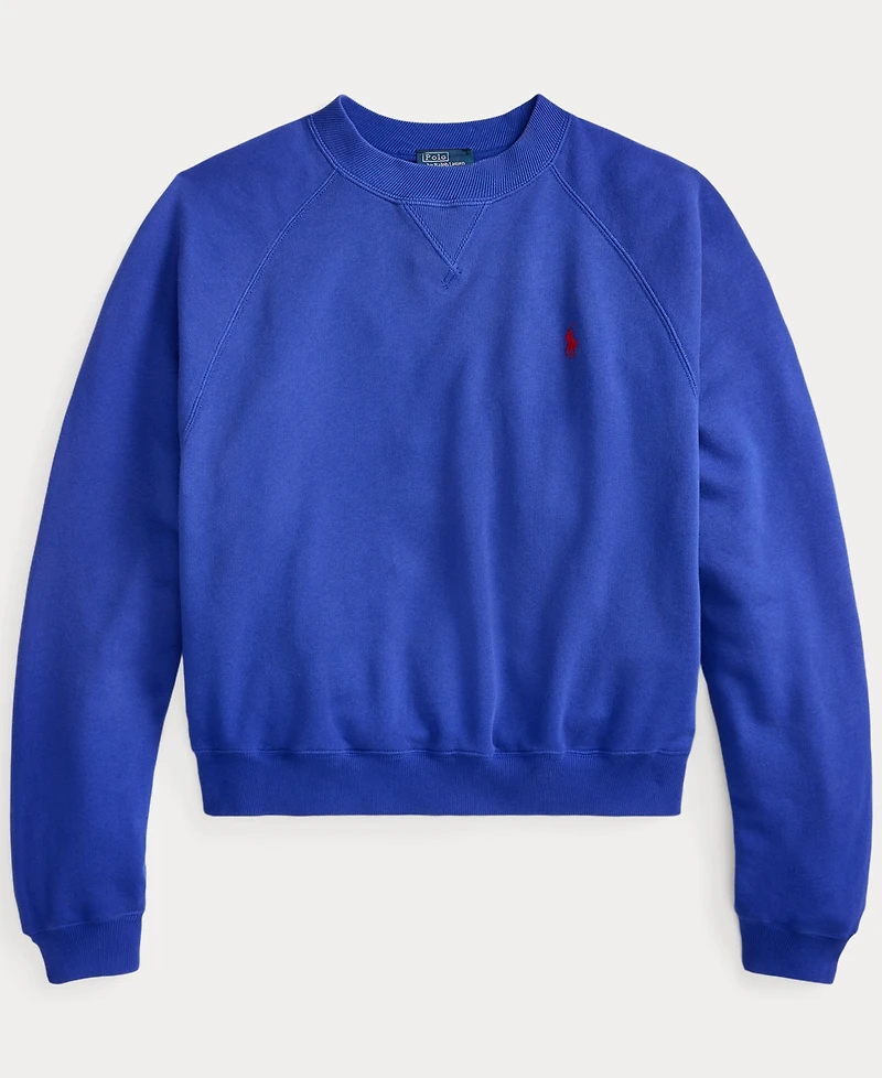 Polo Ralph Lauren Women's Lightweight Fleece Crew Neck Sweatshirt
