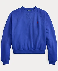 Polo Ralph Lauren Women's Lightweight Fleece Crew Neck Sweatshirt