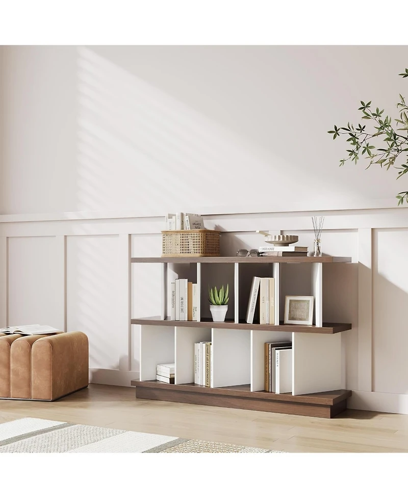 gaomon 8 Cube Storage Shelf Organizer with 10 Removable Back Panels, Open Display Bookcase for Living Room and Bedroom