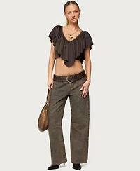 Edikted Women's Ace Relaxed Jeans