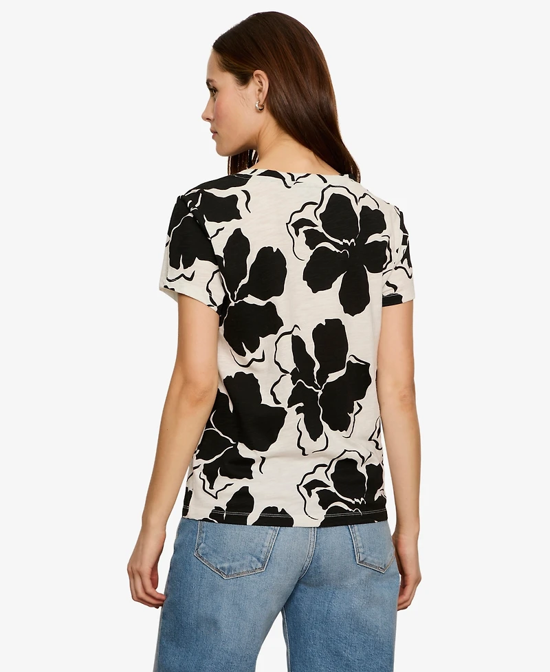 Sanctuary Petite Crewneck Short-Sleeve T-Shirt