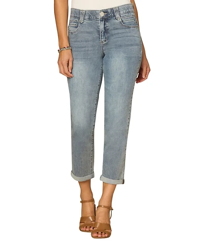 Democracy Women's "Ab"Solution Mid-Rise Skimmer Jeans