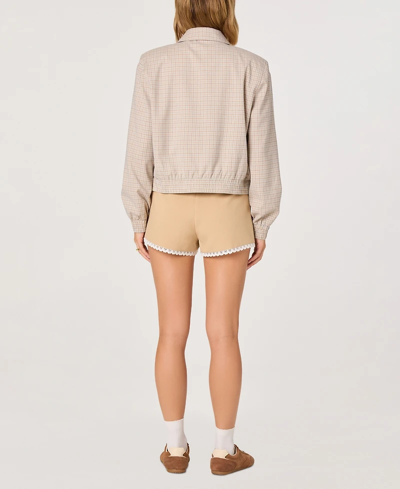 Astr the Label Women's Reid Collared Jacket