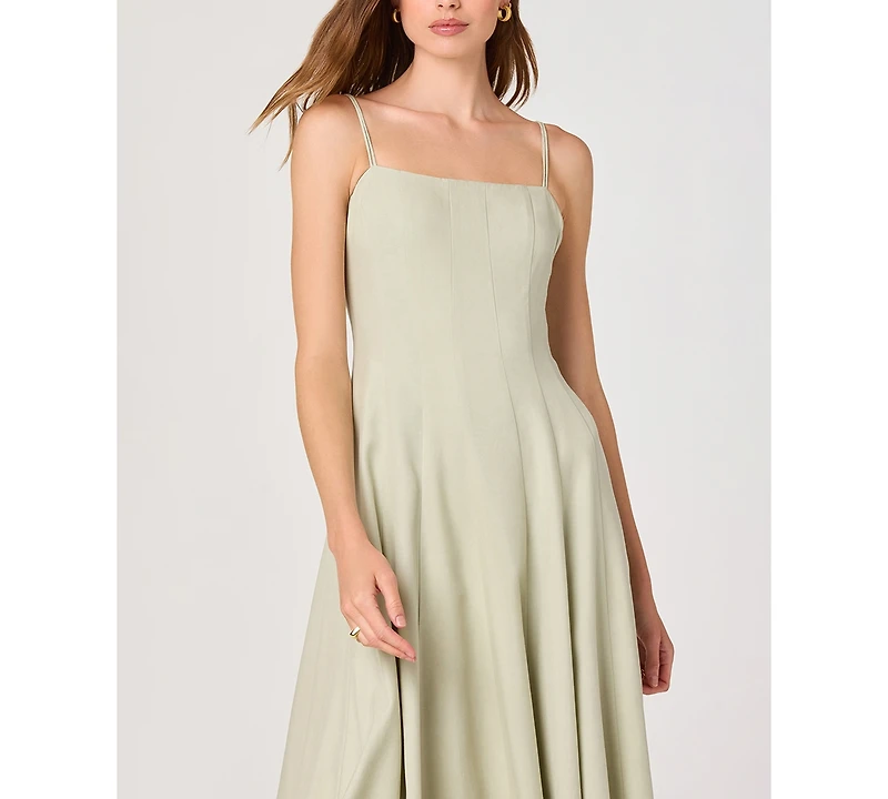 Astr the Label Women's Trisha Sleeveless Square Neck Dress