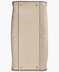 Donna Karan New York Satin Croco Extra Large Tote Bag