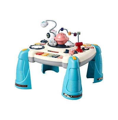 Slickblue Baby Spacecraft Activity Table for 6+ Months with Music & Lights