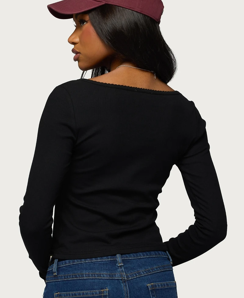 Edikted Women's Tanya Button Up Cardigan