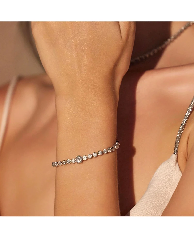 Draft - Bearfruit Jewelry Celeste Tennis Necklace & Bracelet Set Holiday Gift Idea