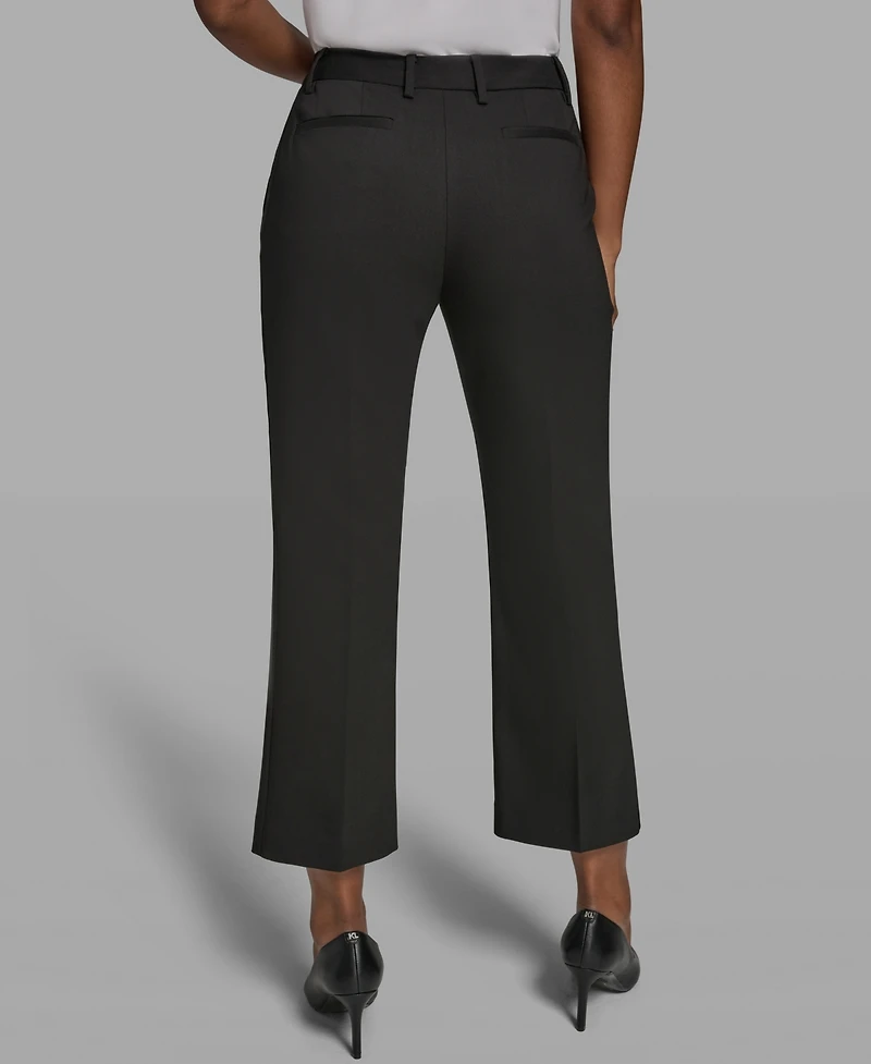 Karl Lagerfeld Paris Women's Woven Ankle Pants