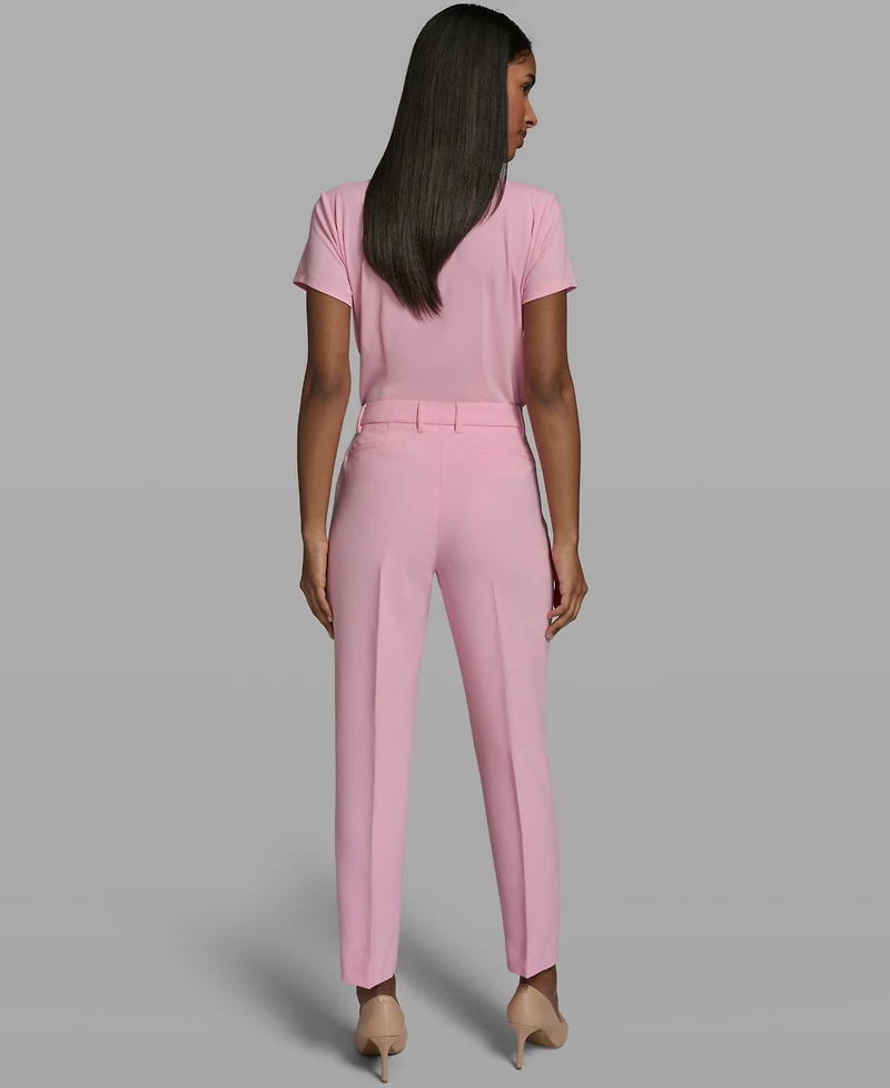 Karl Lagerfeld Paris Women's Straight Ankle Pants