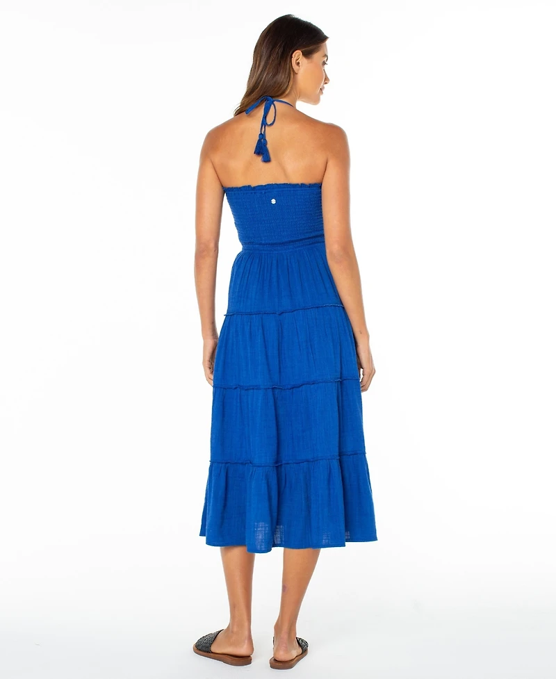 Roxy Juniors' Ellie Halter Neck Maxi Dress